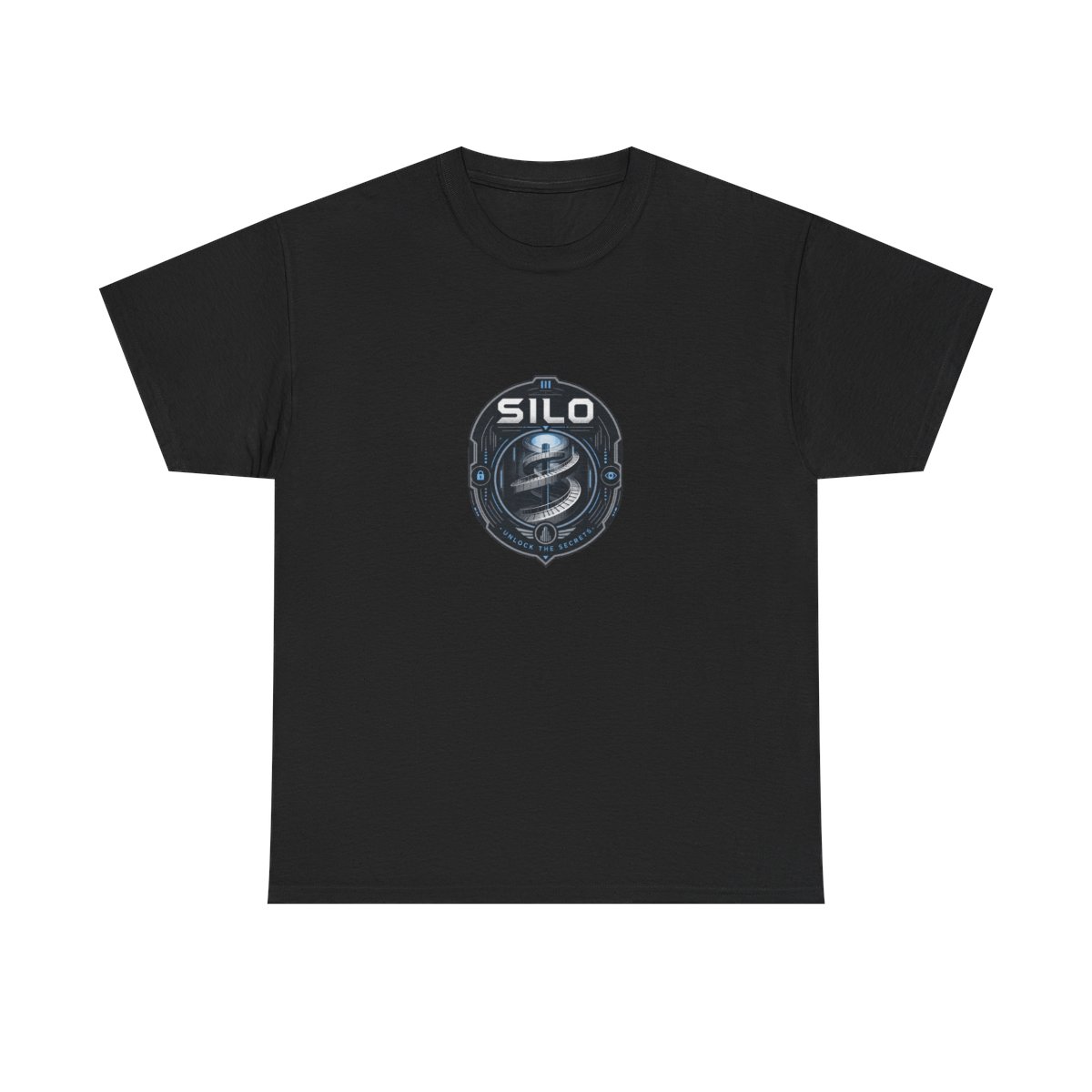 Silo " in bold futuristic typography at the top and " Unisex Tee