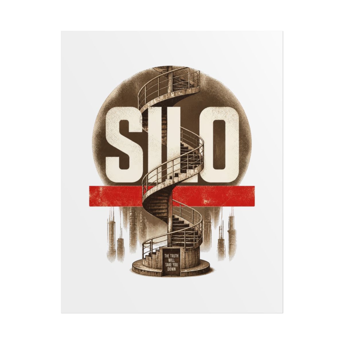 Silo "Design 3" Poster - alternate angle 1, merchandise