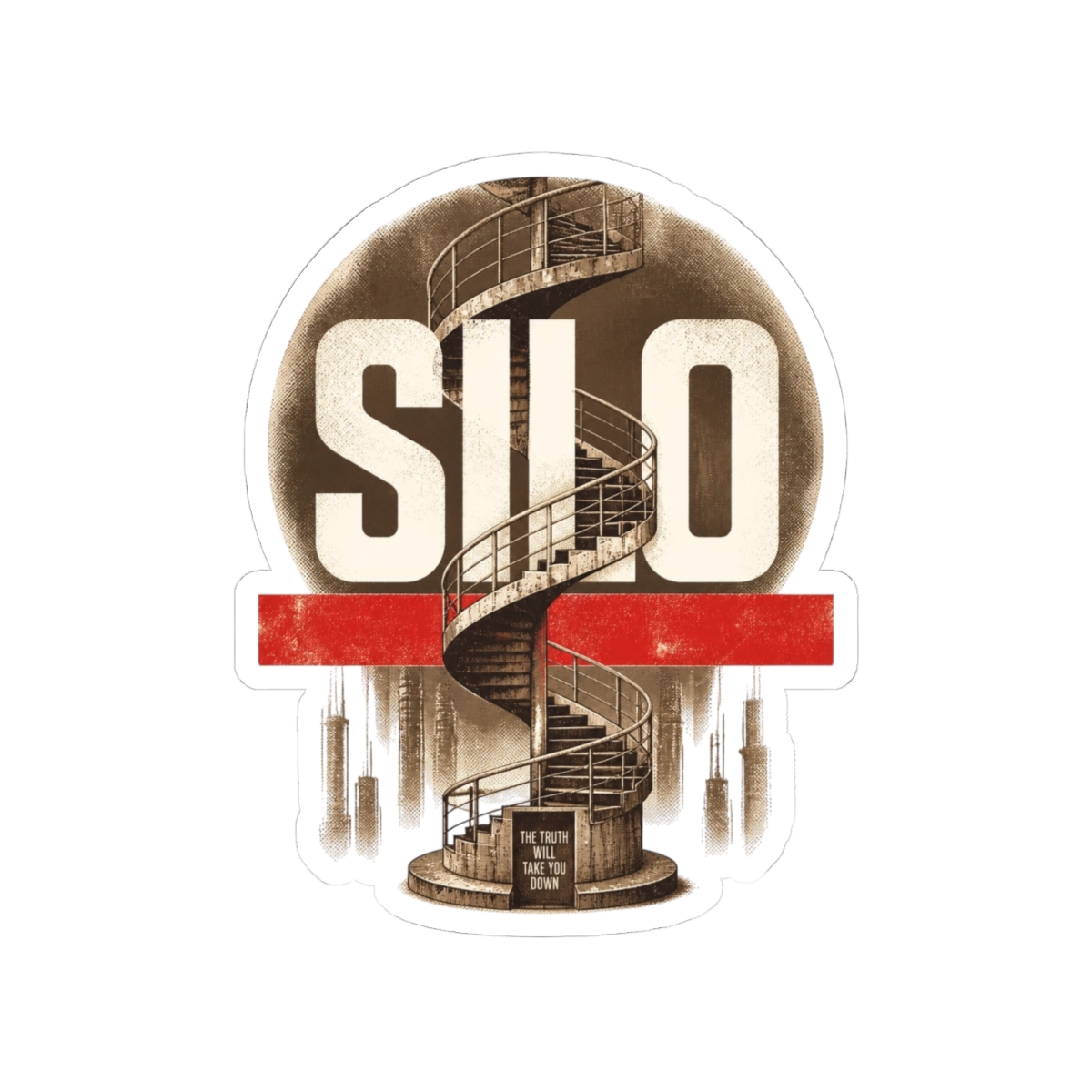Silo "Design 3" Sticker